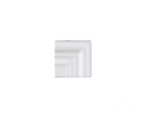 adex ceramic tile for indoor wall and or floor habitat glossy alabaster molding basic frame corner glossy solid multi embossed reliefed 2x distributed by surface group international