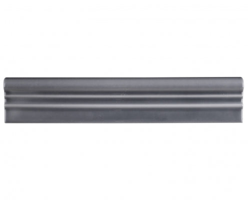 adex ceramic tile for indoor wall and or floor habitat glossy graphite molding basic chairrail glossy solid multi embossed reliefed 2x10_3 distributed by surface group international