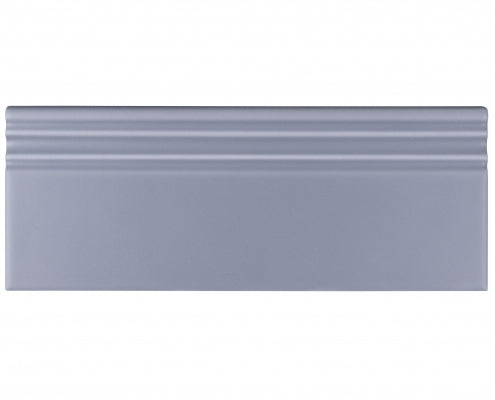 adex ceramic tile for indoor wall and or floor habitat matte graphite molding basic baseboard matte solid multi embossed reliefed 4x10_3 distributed by surface group international