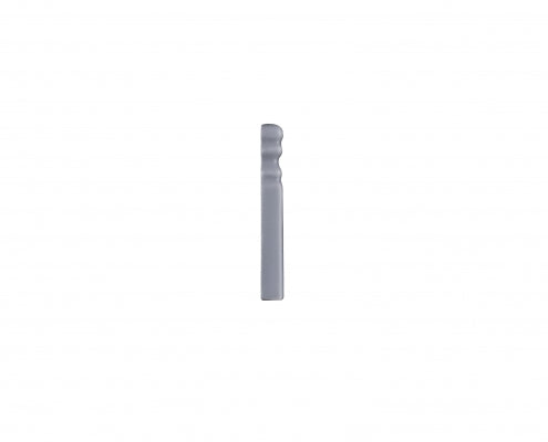 adex ceramic tile for indoor wall and or floor habitat matte graphite molding basic baseboard end cap matte solid multi embossed reliefed 4x distributed by surface group international