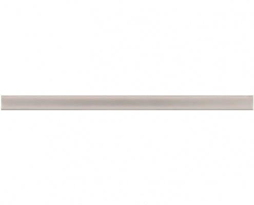adex ceramic tile for indoor wall and or floor habitat matte pewter molding basic liner pencil matte solid multi embossed reliefed 0_6x10_3 distributed by surface group international