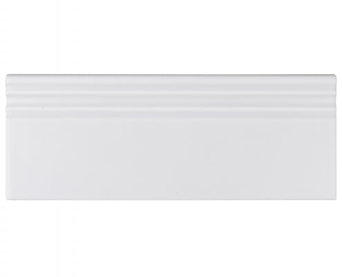adex ceramic tile for indoor wall and or floor habitat matte pewter molding basic baseboard matte solid multi embossed reliefed 4x10_3 distributed by surface group international