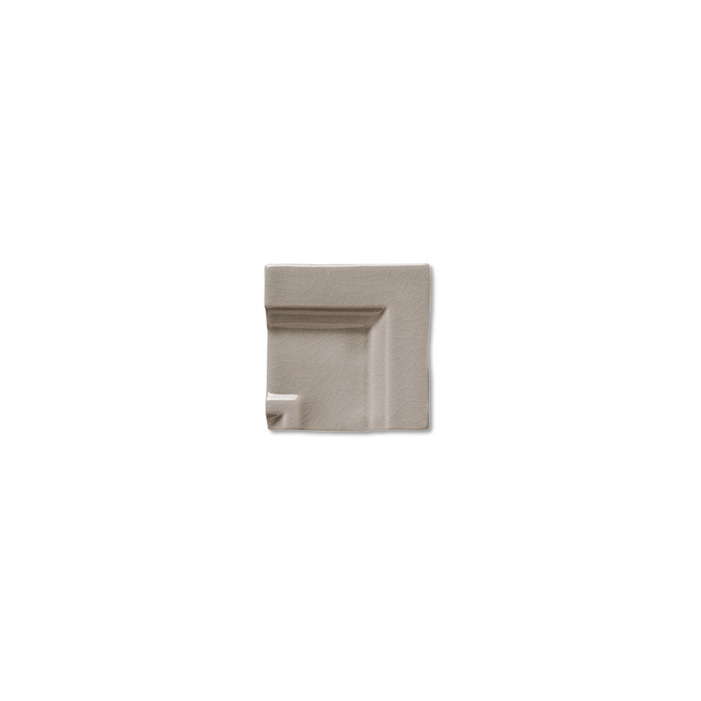 adex ceramic tile for indoor wall and or floor hampton stratus molding basic crown frame corner glossy classic crackle mono embossed reliefed 3x3 distributed by surface group international