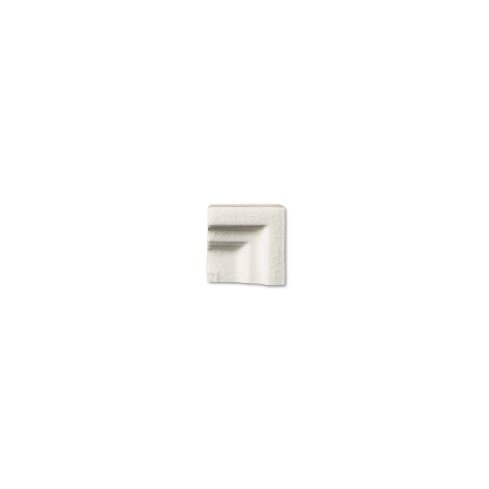 adex ceramic tile for indoor wall and or floor hampton white molding basic chairrail frame corner glossy classic crackle mono embossed reliefed 2x2 distributed by surface group international