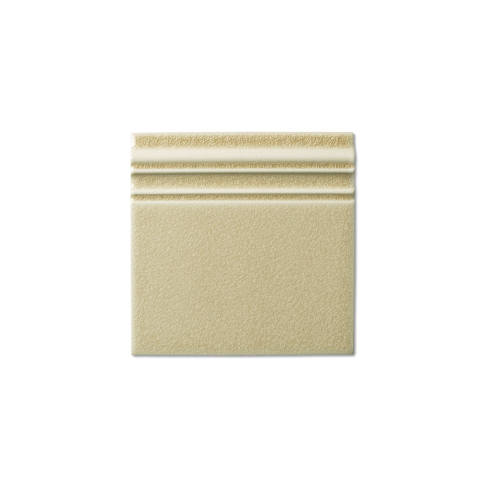 adex ceramic tile for indoor wall and or floor ocean sand dollar molding basic baseboard glossy micro crackle mono embossed reliefed 6x6 distributed by surface group international