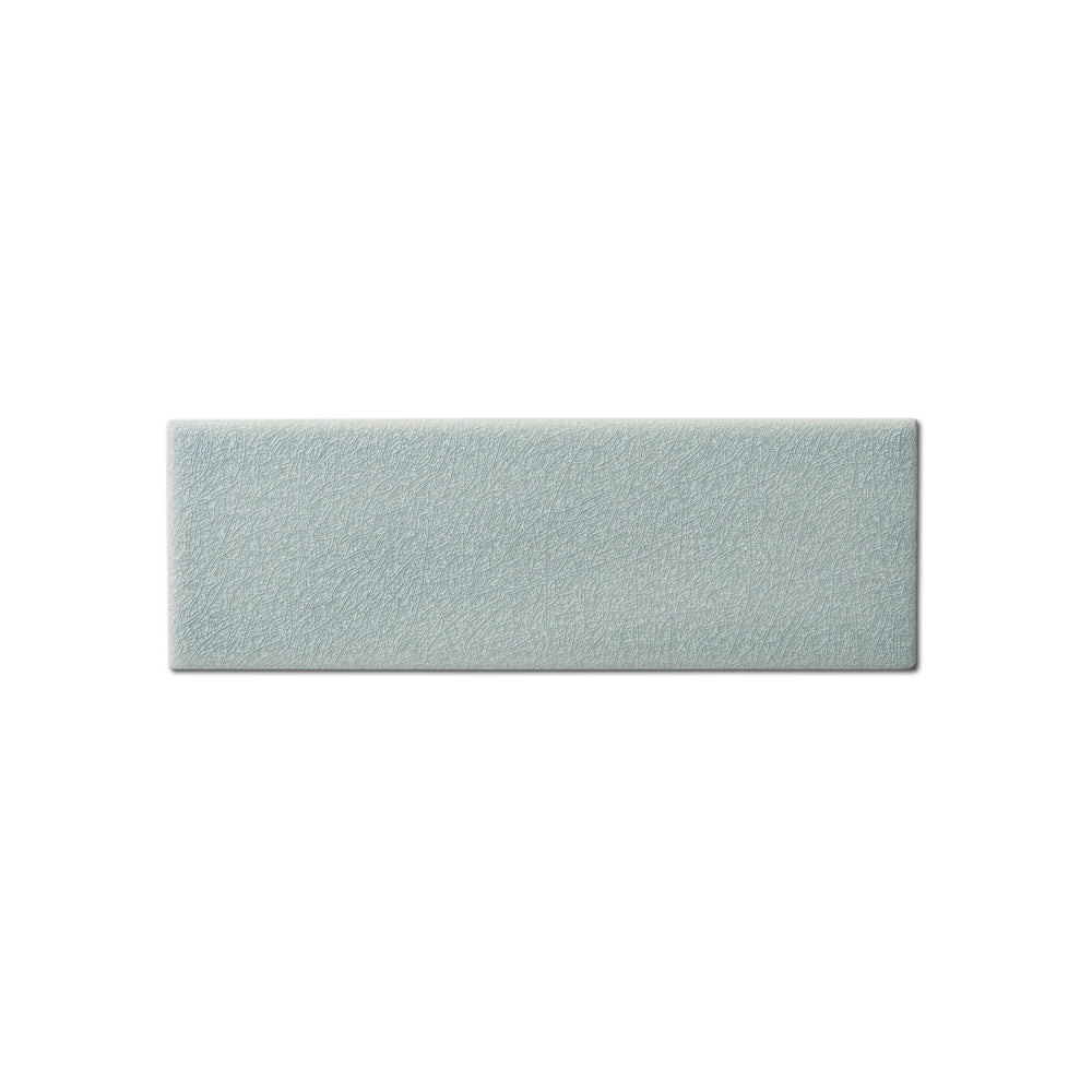 adex ceramic tile for indoor wall and or floor ocean top sail tile field glossy micro crackle mono flat rectangle 3x9 distributed by surface group international