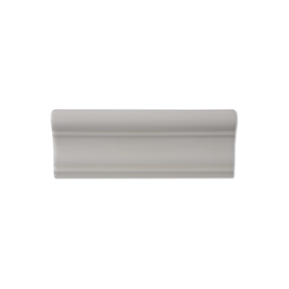 adex ceramic tile for indoor wall and or floor studio almond molding basic rail glossy translucent mono embossed reliefed 2_8x7_8 distributed by surface group international