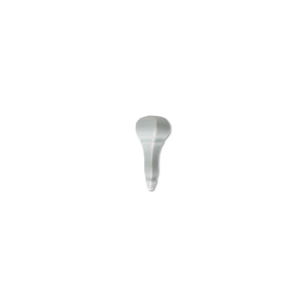 adex ceramic tile for indoor wall and or floor studio fern molding basic rail end cap glossy translucent mono embossed reliefed 2_8x distributed by surface group international