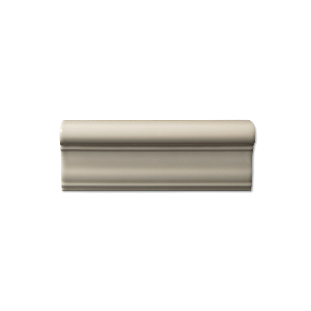 adex ceramic tile for indoor wall and or floor studio graystone molding basic rail glossy translucent mono embossed reliefed 2_8x7_8 distributed by surface group international