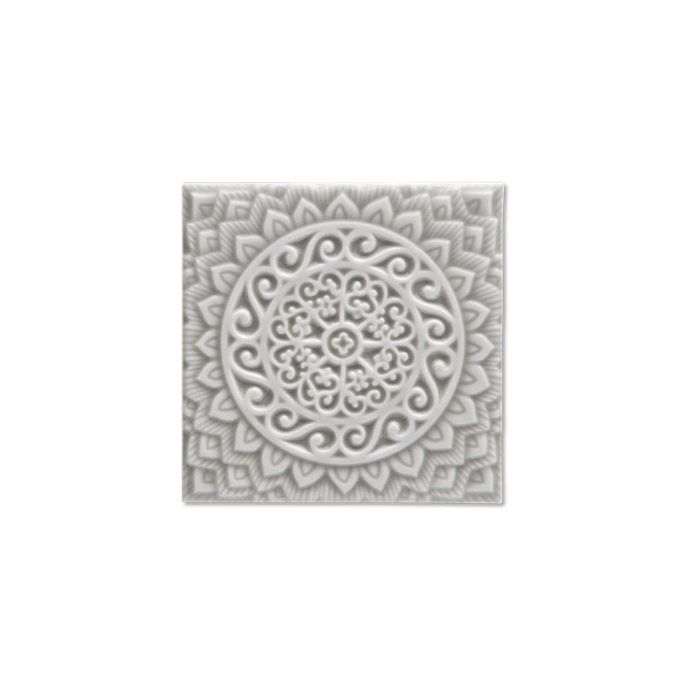 adex ceramic tile for indoor wall and or floor studio graystone tile deco glossy translucent mono embossed deco square 5_8x5_8 embossed universe distributed by surface group international