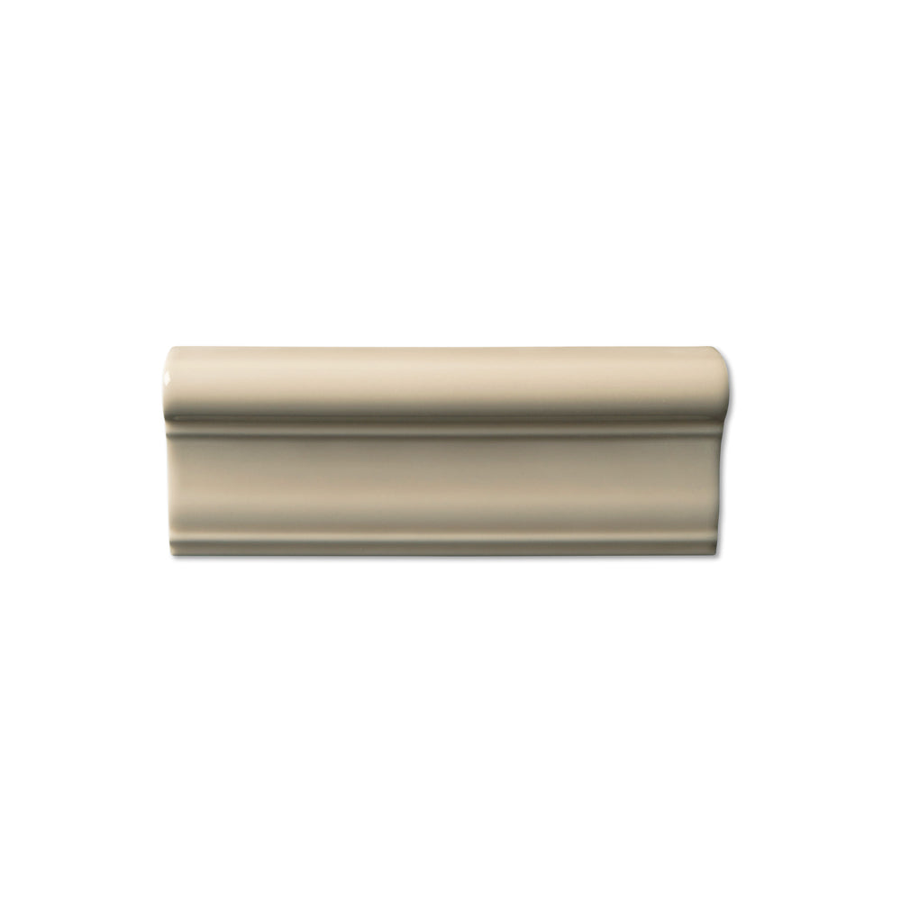 adex ceramic tile for indoor wall and or floor studio silver sands molding basic rail glossy translucent mono embossed reliefed 2_8x7_8 distributed by surface group international