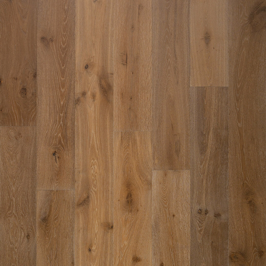 OPUS: Decordova White Oak Engineered Hardwood Plank (7½"X<76"X⅝" | Wire Brush)