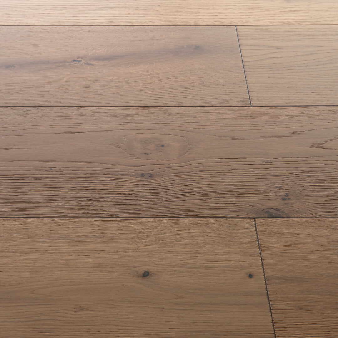 OPUS: Pescara White Oak Engineered Hardwood Plank (8¾"X<88"X⅝" | Wire Brush)