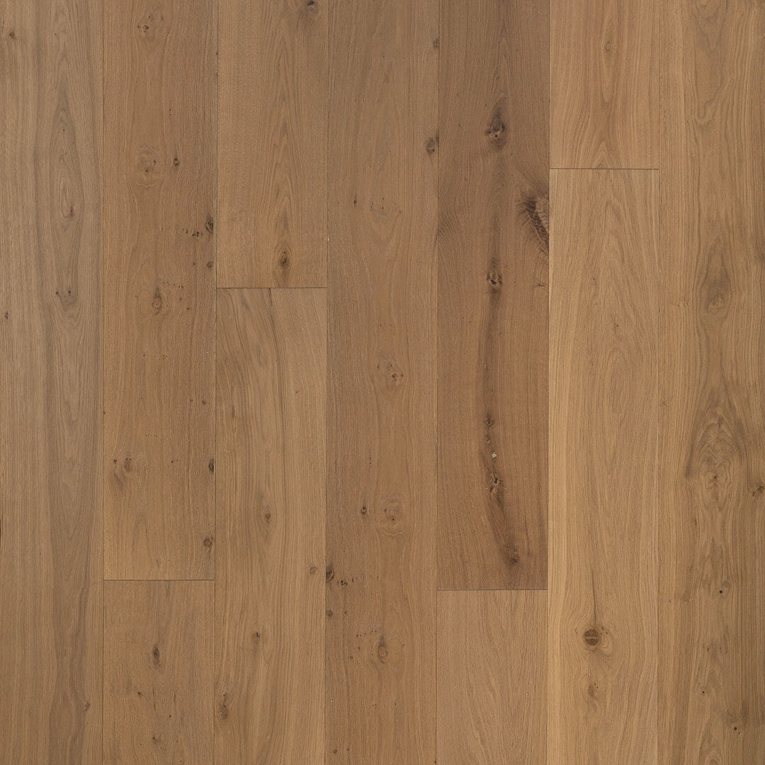 OPUS: Pescara White Oak Engineered Hardwood Plank (8¾"X<88"X⅝" | Wire Brush)