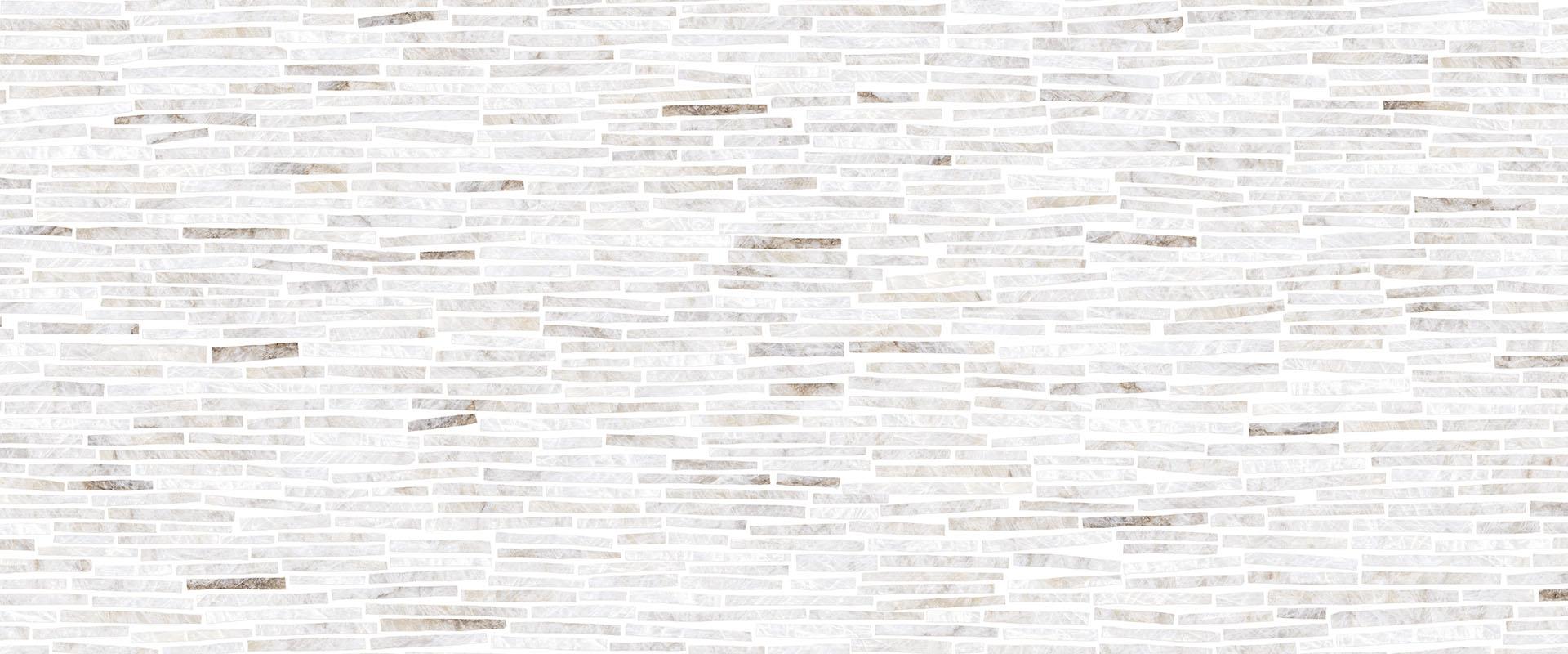 Tele Di Marmo Reloaded: Battuto Di Listelli Quarzo Kandinsky Battuto Di Listelli Field Tile (24"x48"x9.5-mm | matte)