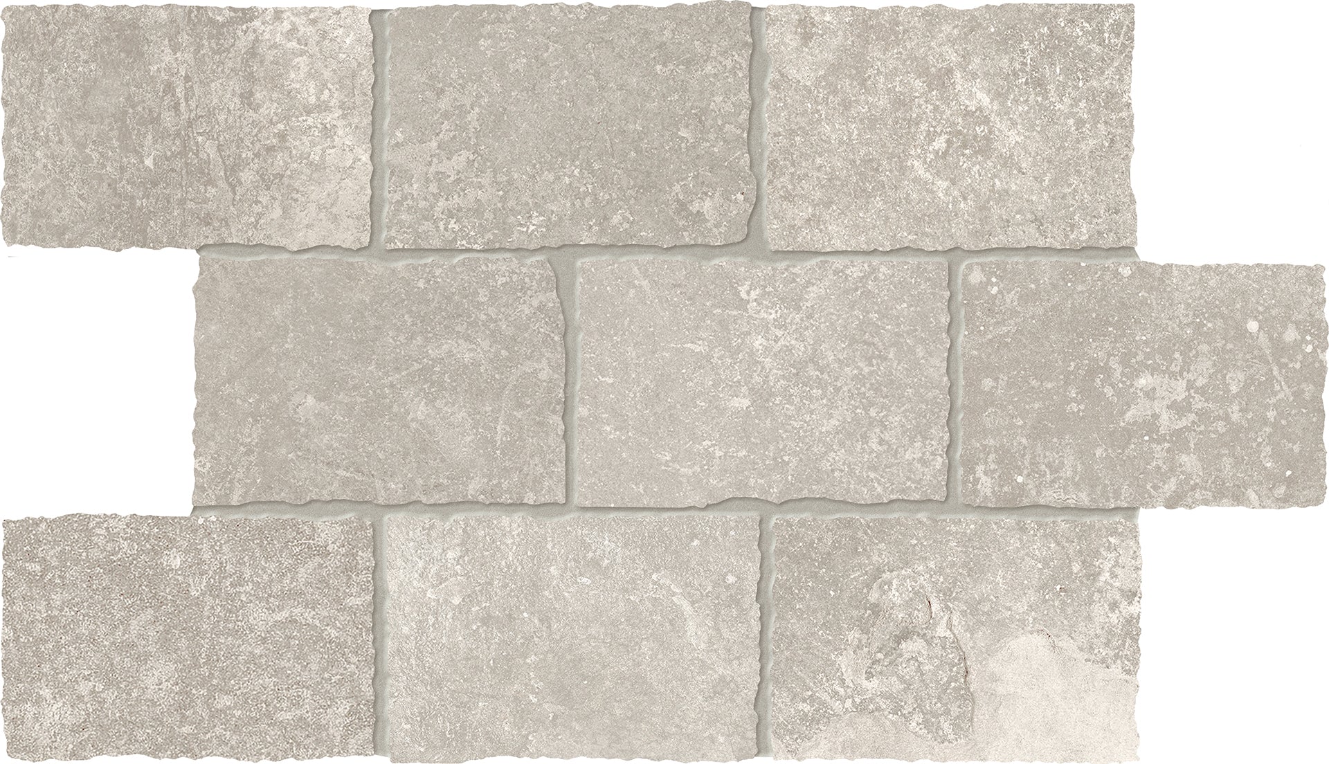 Heritage: Stone Beige Major Mosaic (12"x18"x9.5-mm | matte)