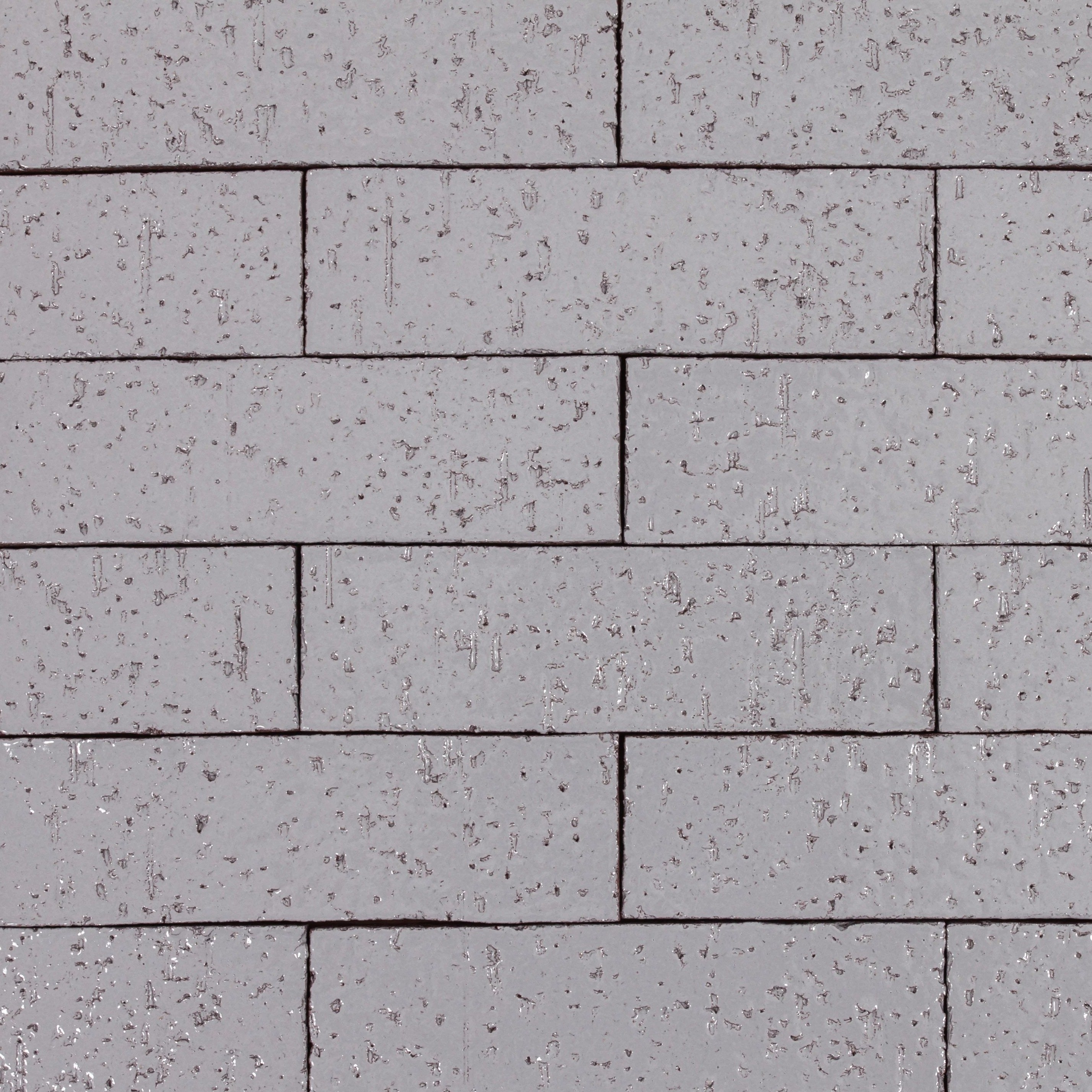 Arto Glazed Brick: Battleship (Flat 2¼"x7⅝"x⅝")