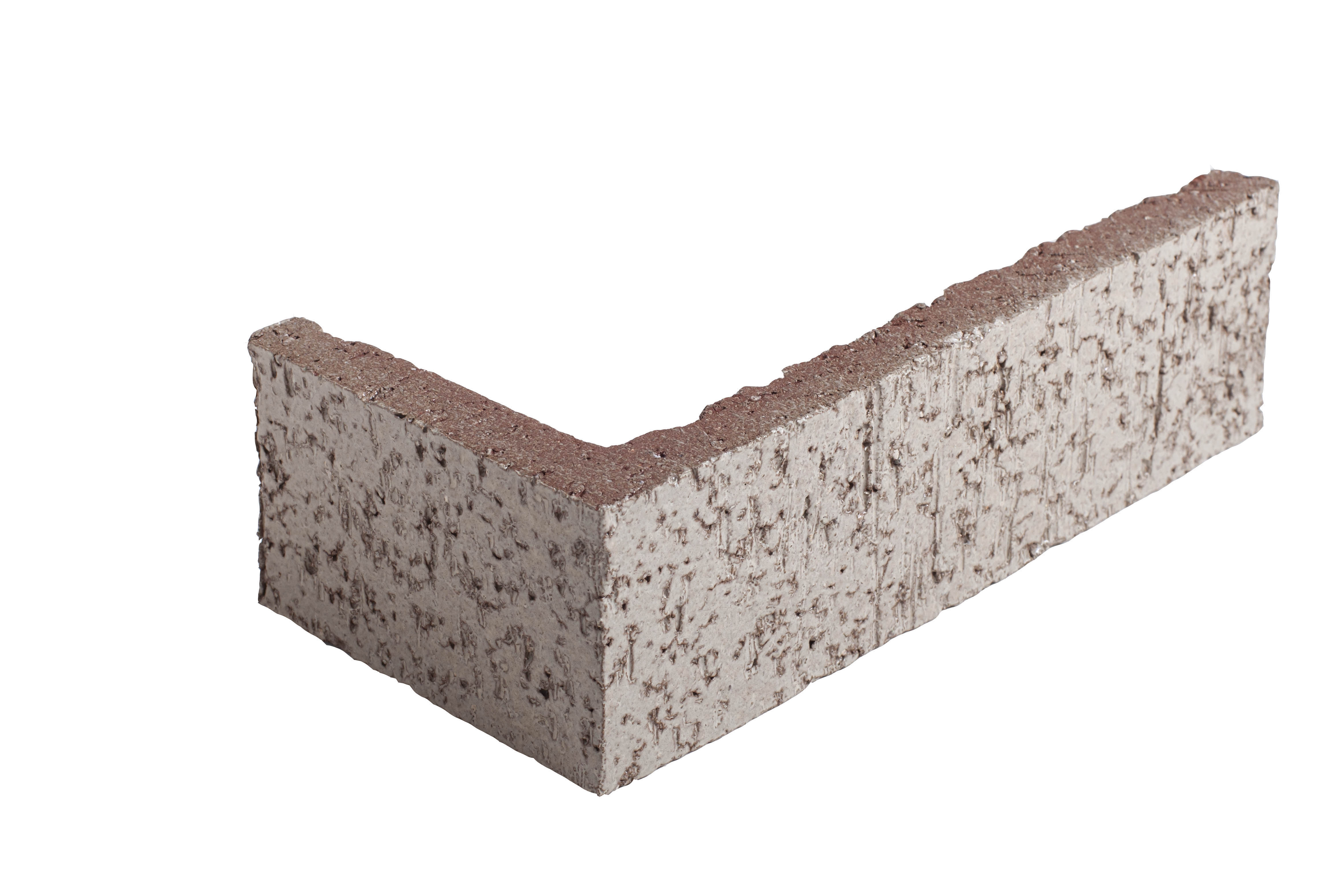 Arto Glazed Brick: Beach Sand (Corner 2¼"x7⅝"x⅝")