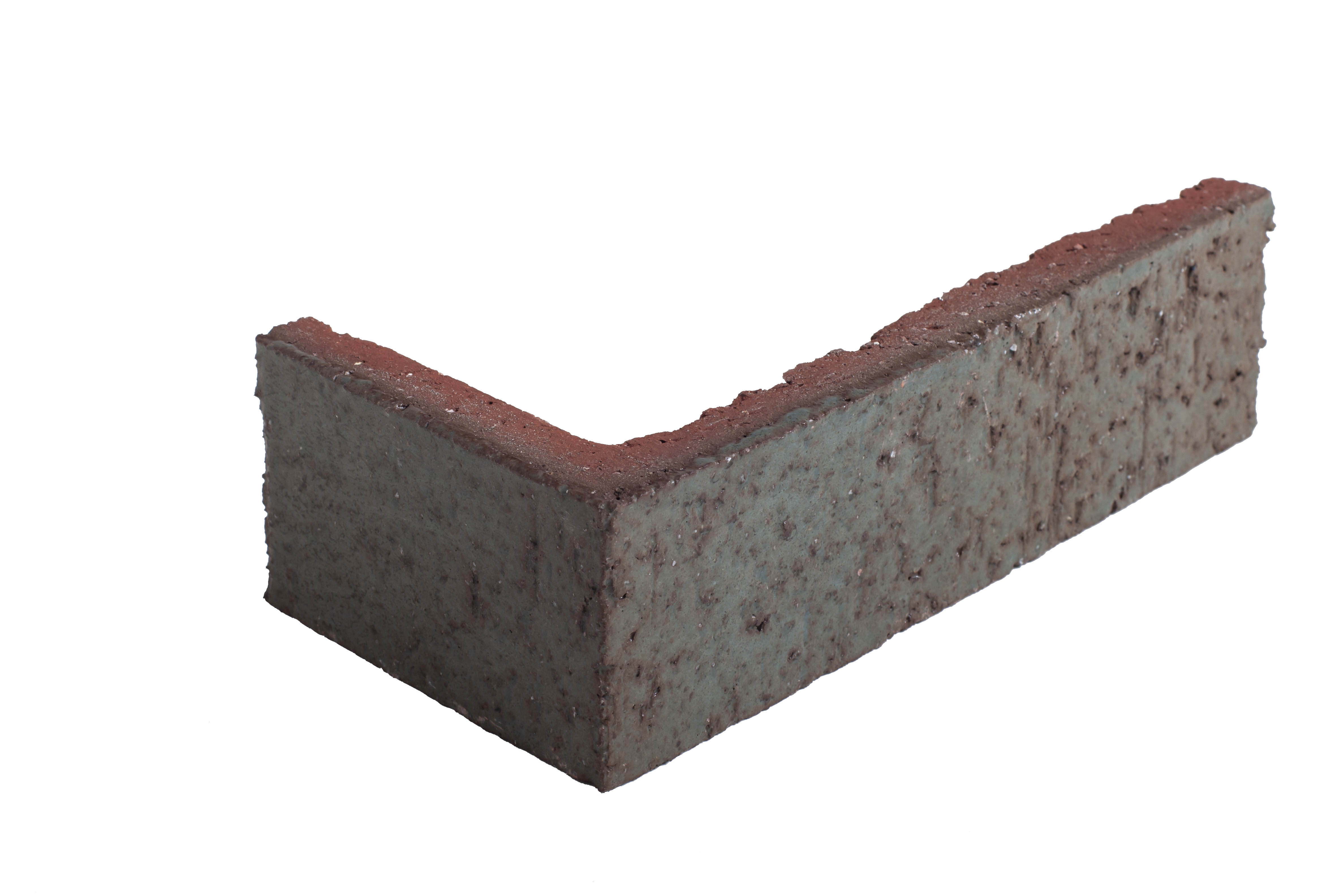 Arto Glazed Brick: Elder Green (Corner 2¼"x7⅝"x⅝")