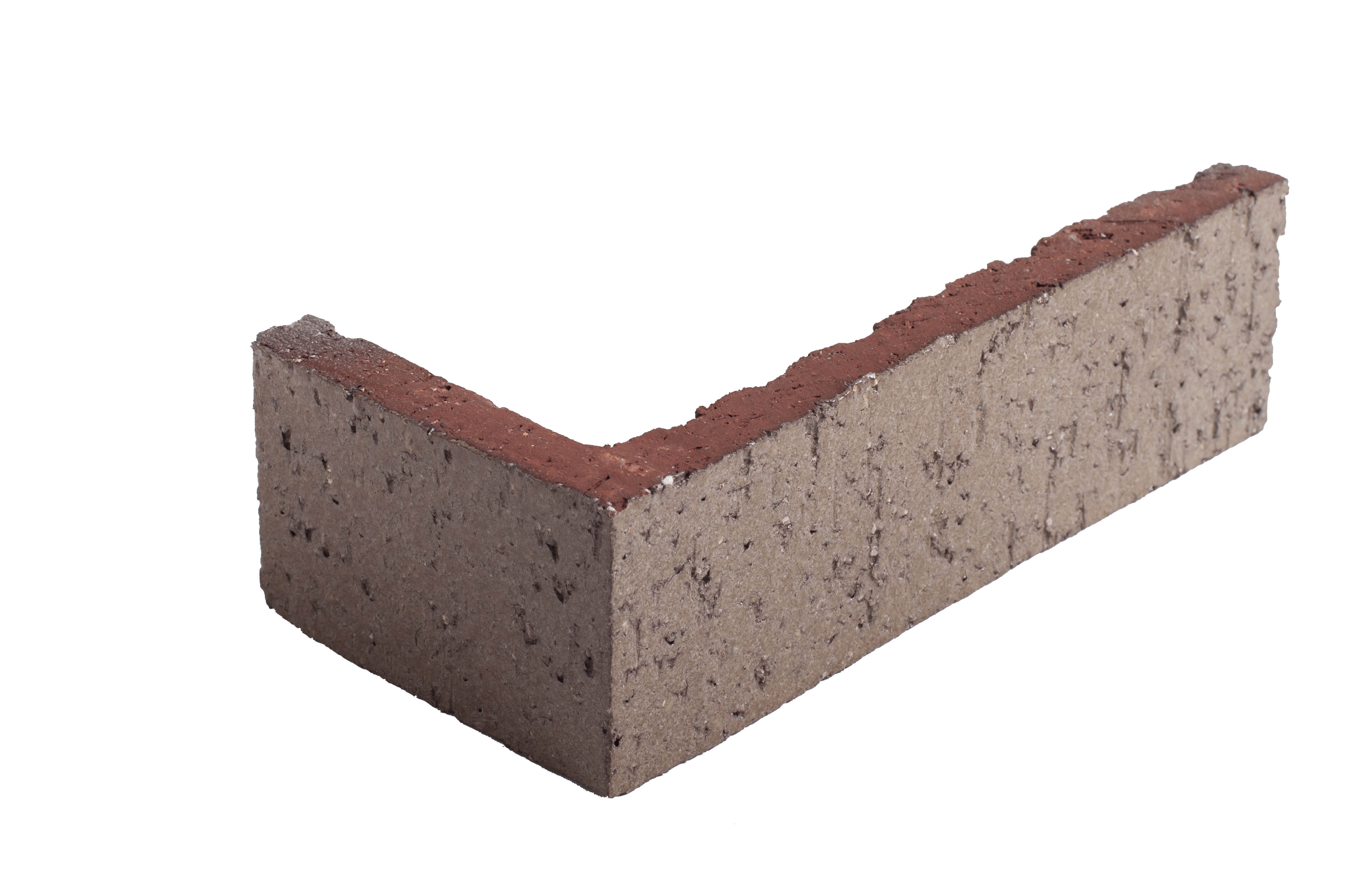 Arto Glazed Brick: Nutshell (Corner 2¼"x7⅝"x⅝")