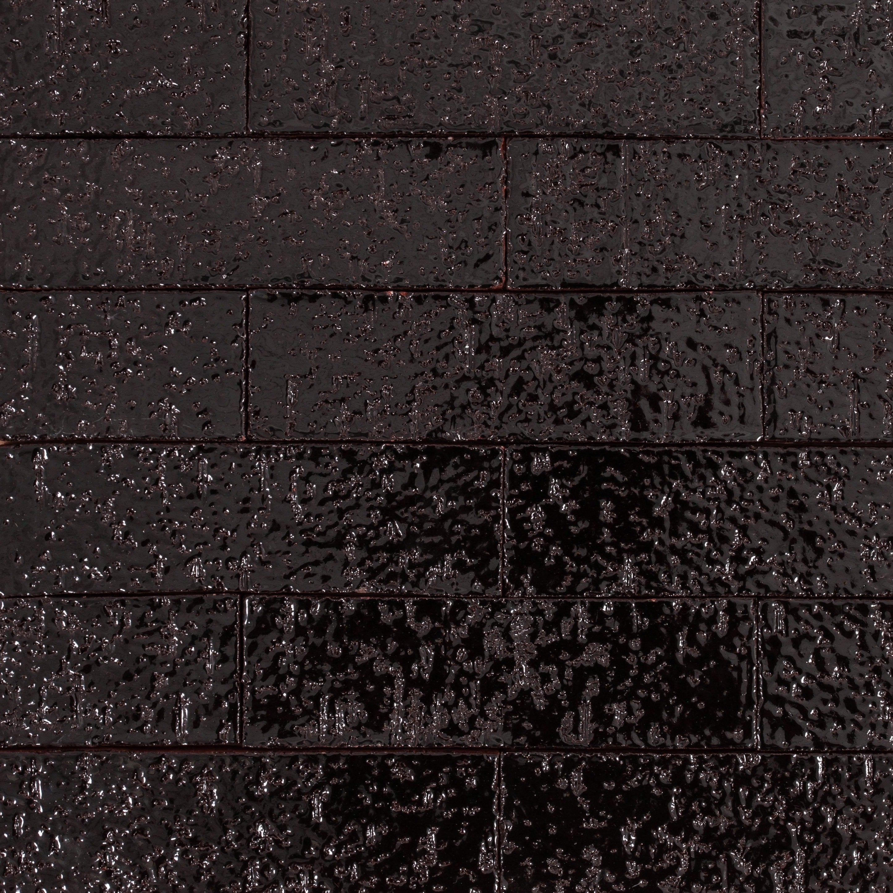 Arto Glazed Brick: Licorice (Flat 2¼"x7⅝"x⅝")