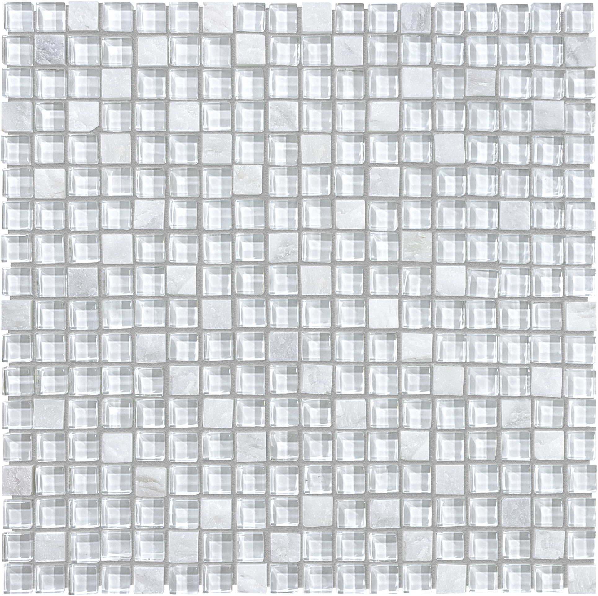 norwegian ice straight stack 5_8x5_8-inch pattern multi glass wall mosaic glass slate blend from glass slate anatolia collection distributed by surface group international multi finish multi edge mesh shape