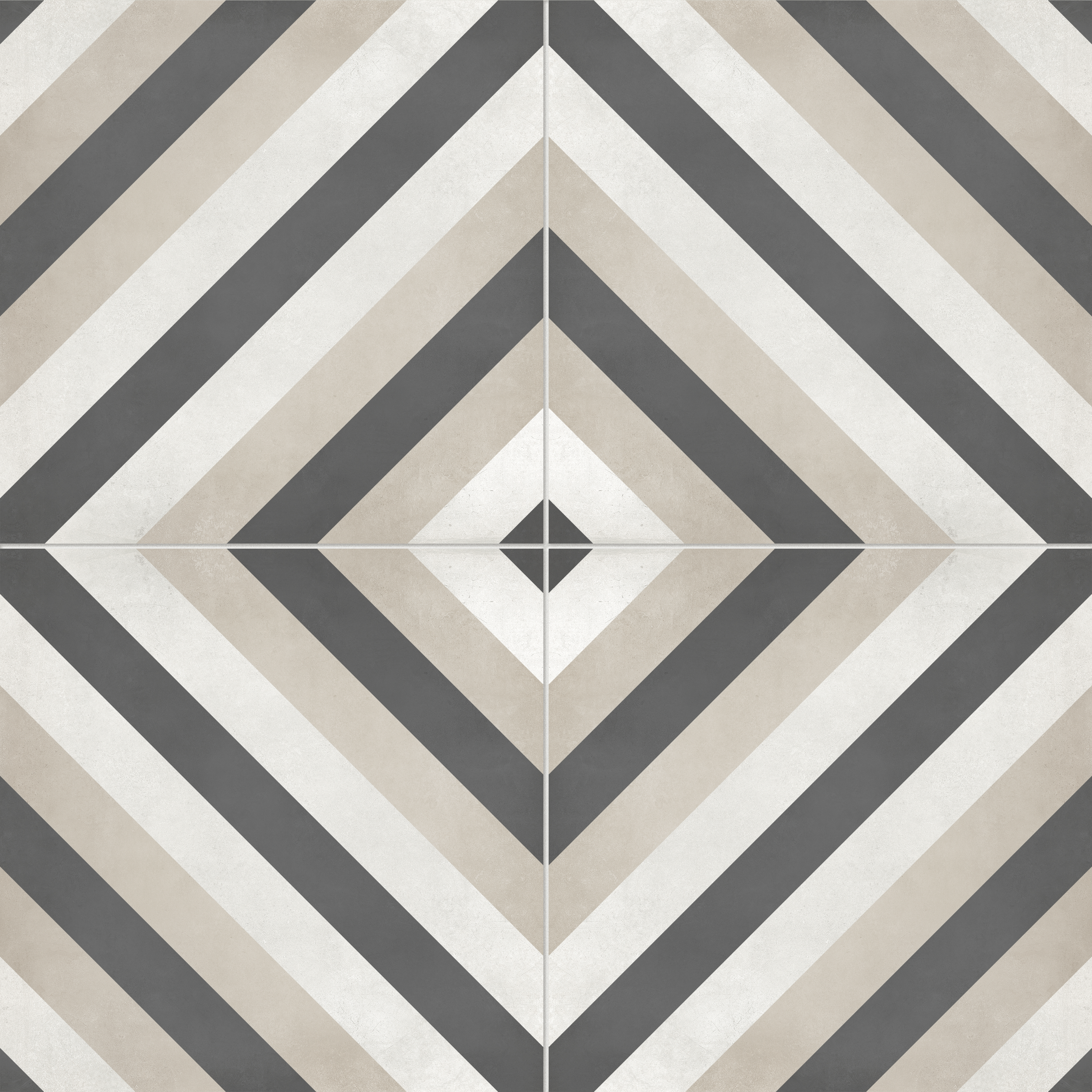 sand print pattern glazed porcelain deco tile print blend from form anatolia collection distributed by surface group international matte finish pressed edge 8x8 square shape