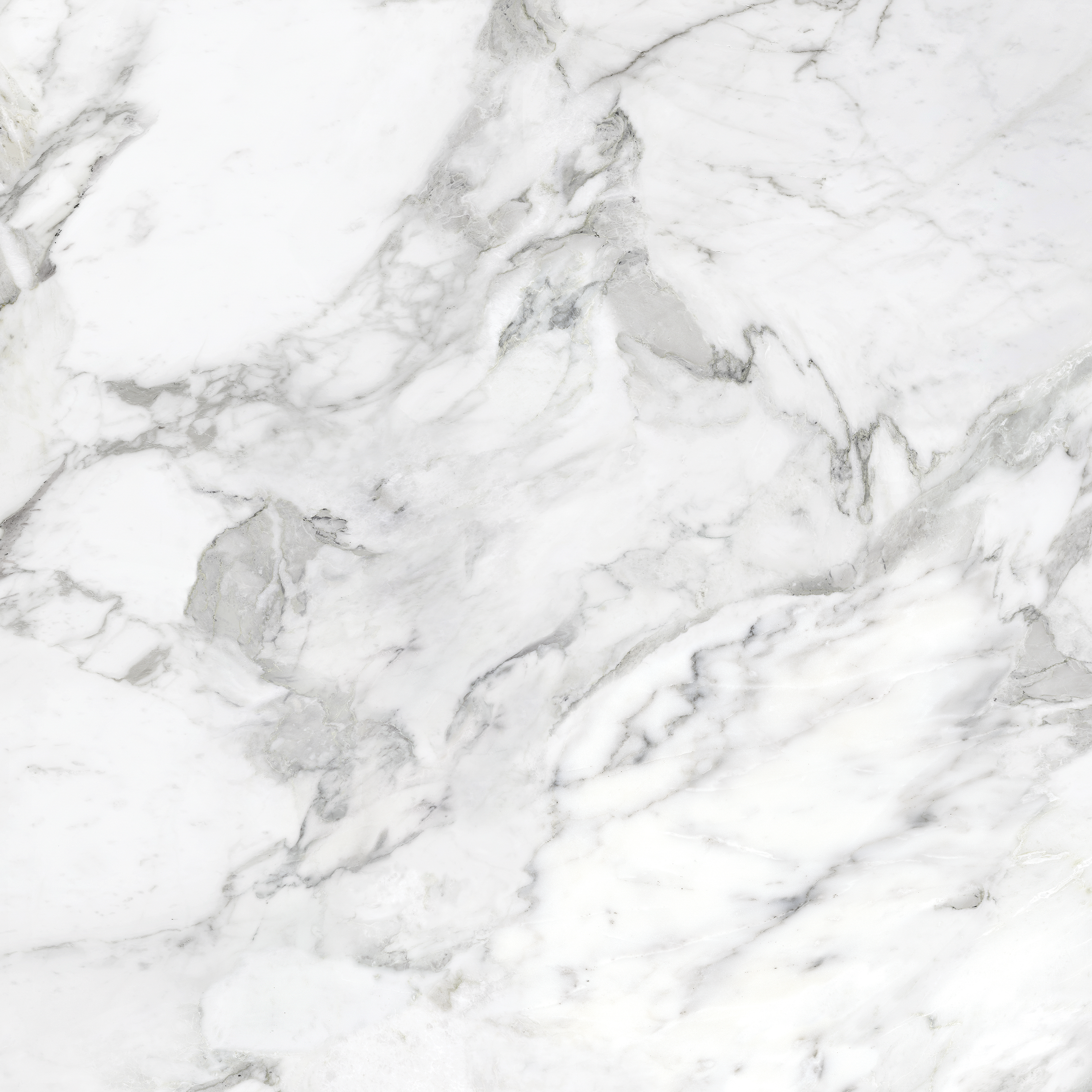 arabescato pattern glazed porcelain field tile from la marca anatolia collection distributed by surface group international polished finish rectified edge 32x32 square shape