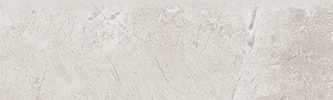 ivory pattern glazed ceramic bullnose molding from regency anatolia collection distributed by surface group international glossy finish straight edge edge 3x10 bar shape