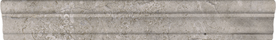 marble pattern natural stone chairrail molding from ritz gray anatolia collection distributed by surface group international honed finish straight edge edge 2x12 bar shape
