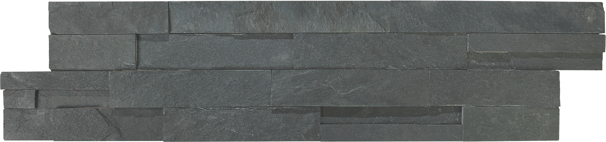 LEDGER STONE: Carbon Slate Corner (Split Face | 5⅞x23⅝x¾)