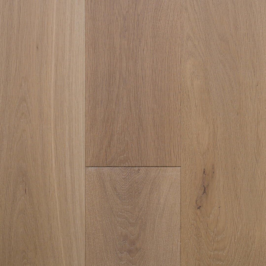 HERMITAGE: Saint Tropez White Oak Engineered Hardwood Plank (7½"X24"-76"X⅝" | Wire Brush)