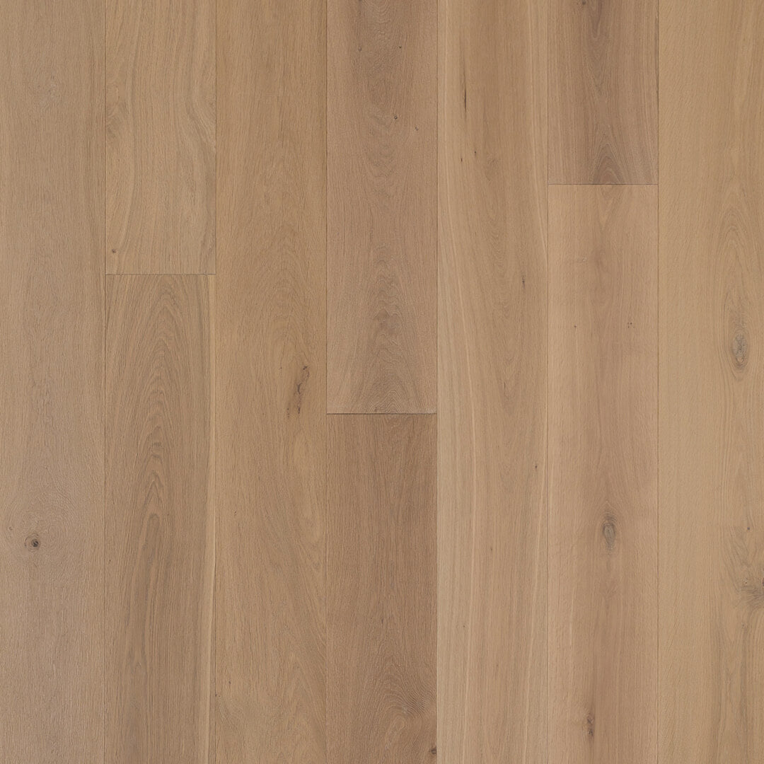 HERMITAGE: Saint Tropez White Oak Engineered Hardwood Plank (7½"X24"-76"X⅝" | Wire Brush)