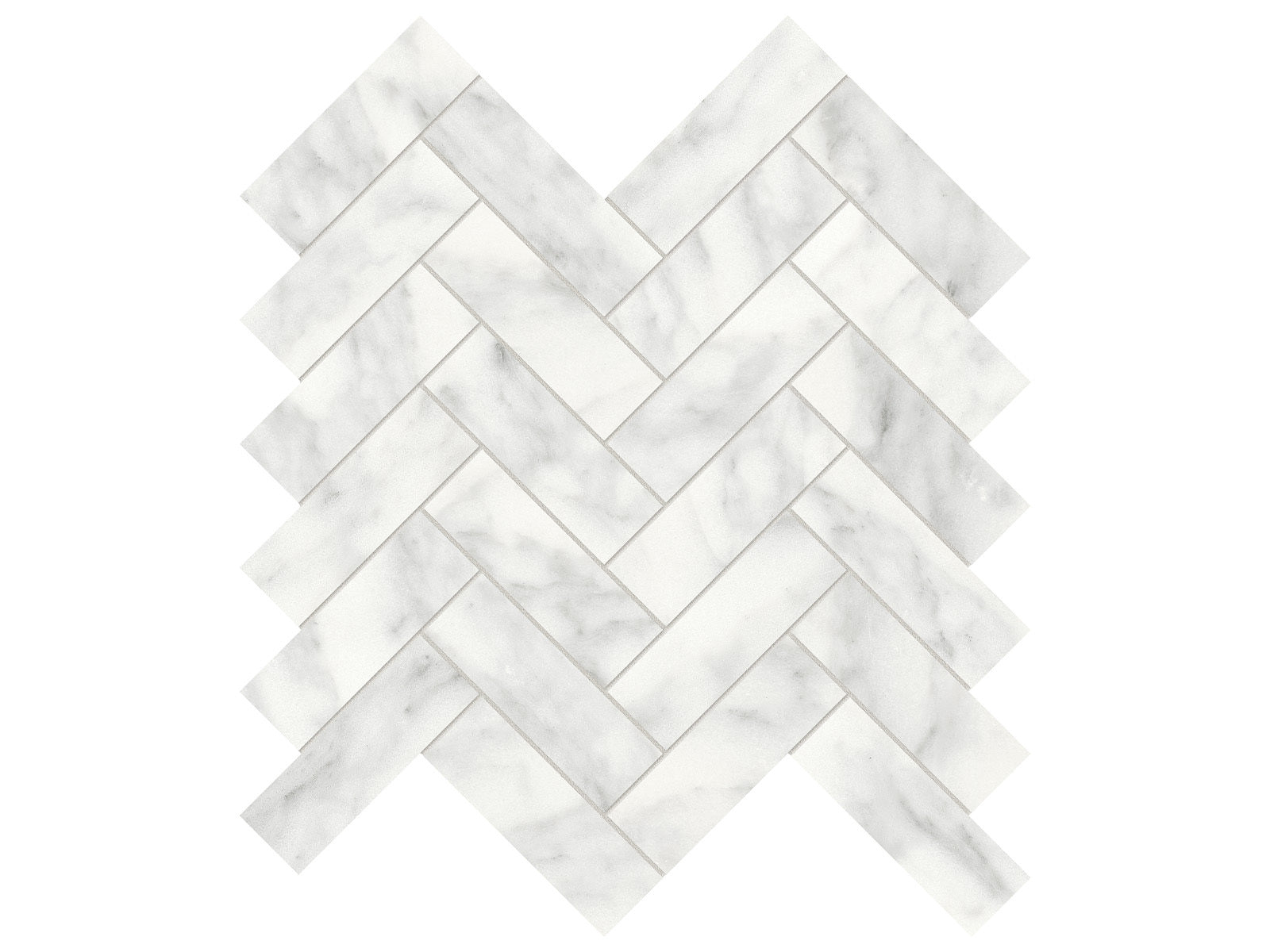 surface group anatolia marble cromo bianco 1&25х4 inch herringbone natural stone mosaic honed straight edge mesh