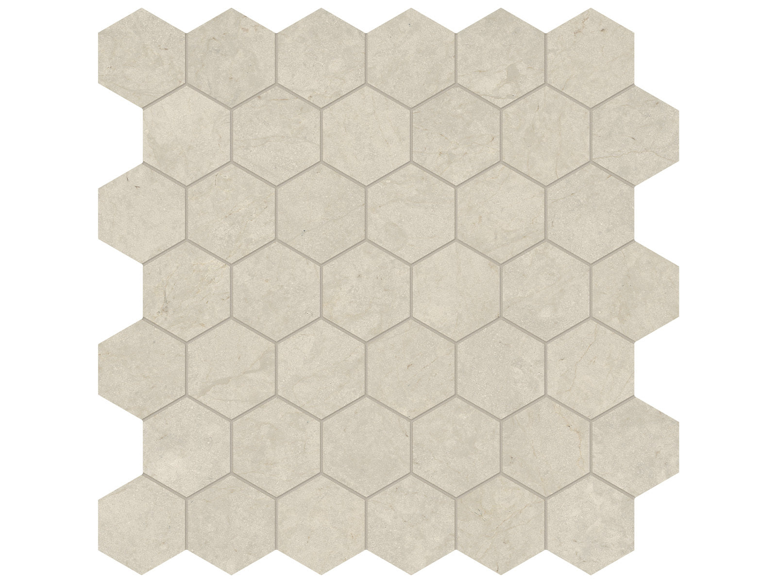 surface group anatolia limestone tierra halo 2 inch hexagon natural stone mosaic honed straight edge mesh