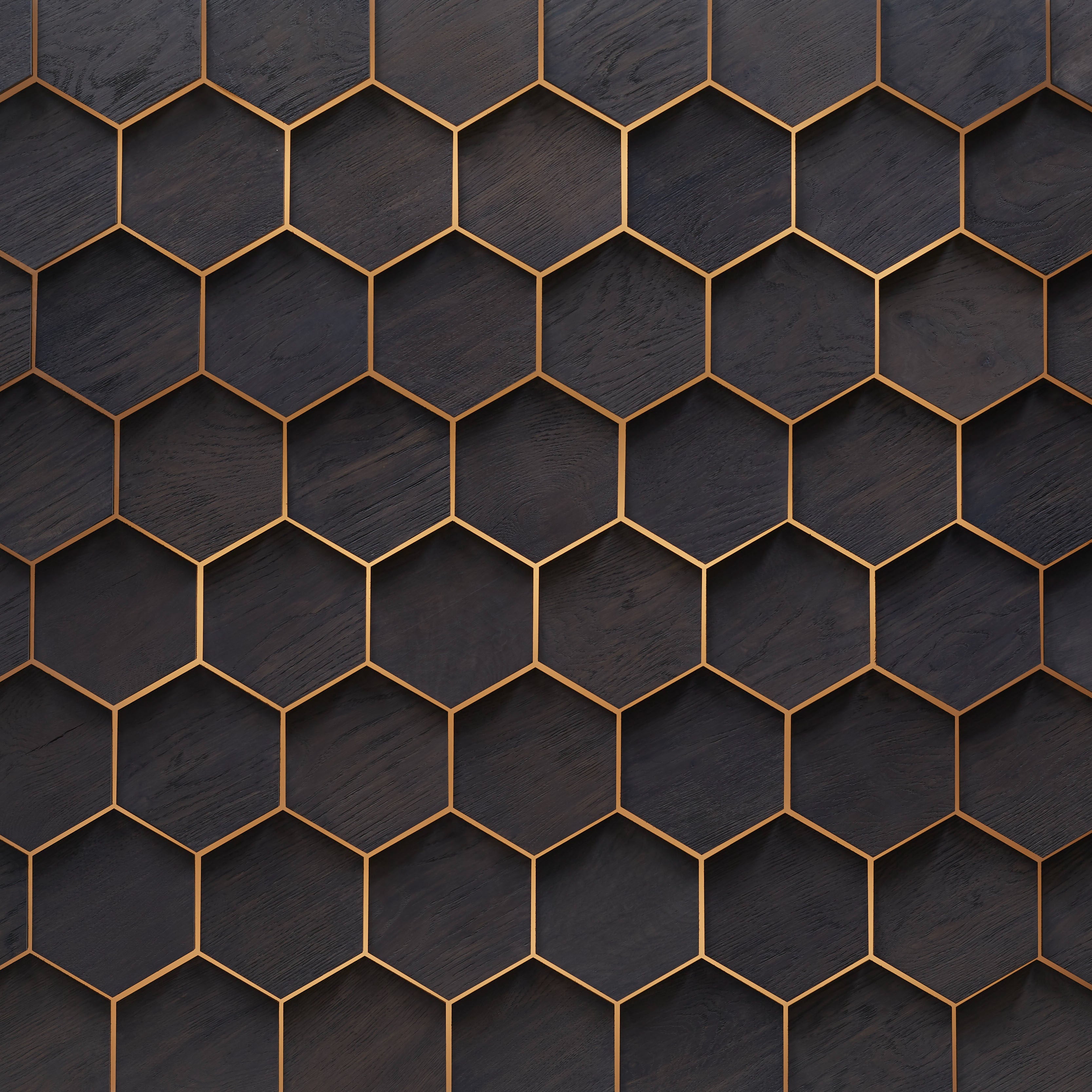 duchateau celestio hexo oxford oak three dimensional wall natural wood panel light wire brush grey lacquer for interior use distributed by surface group international