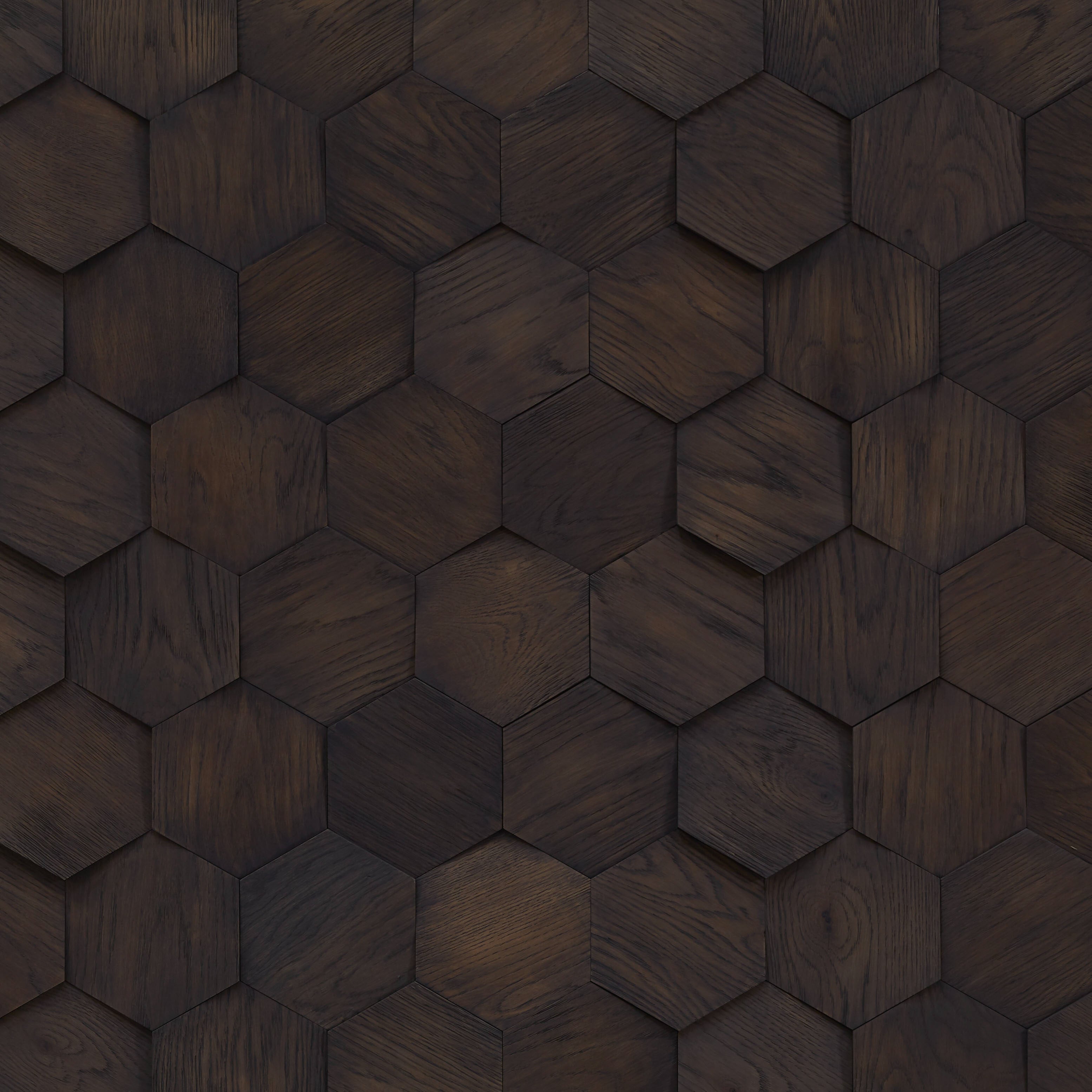 duchateau celestio legno angled hexo oxford oak three dimensional wall natural wood panel light wire brush grey lacquer for interior use distributed by surface group international