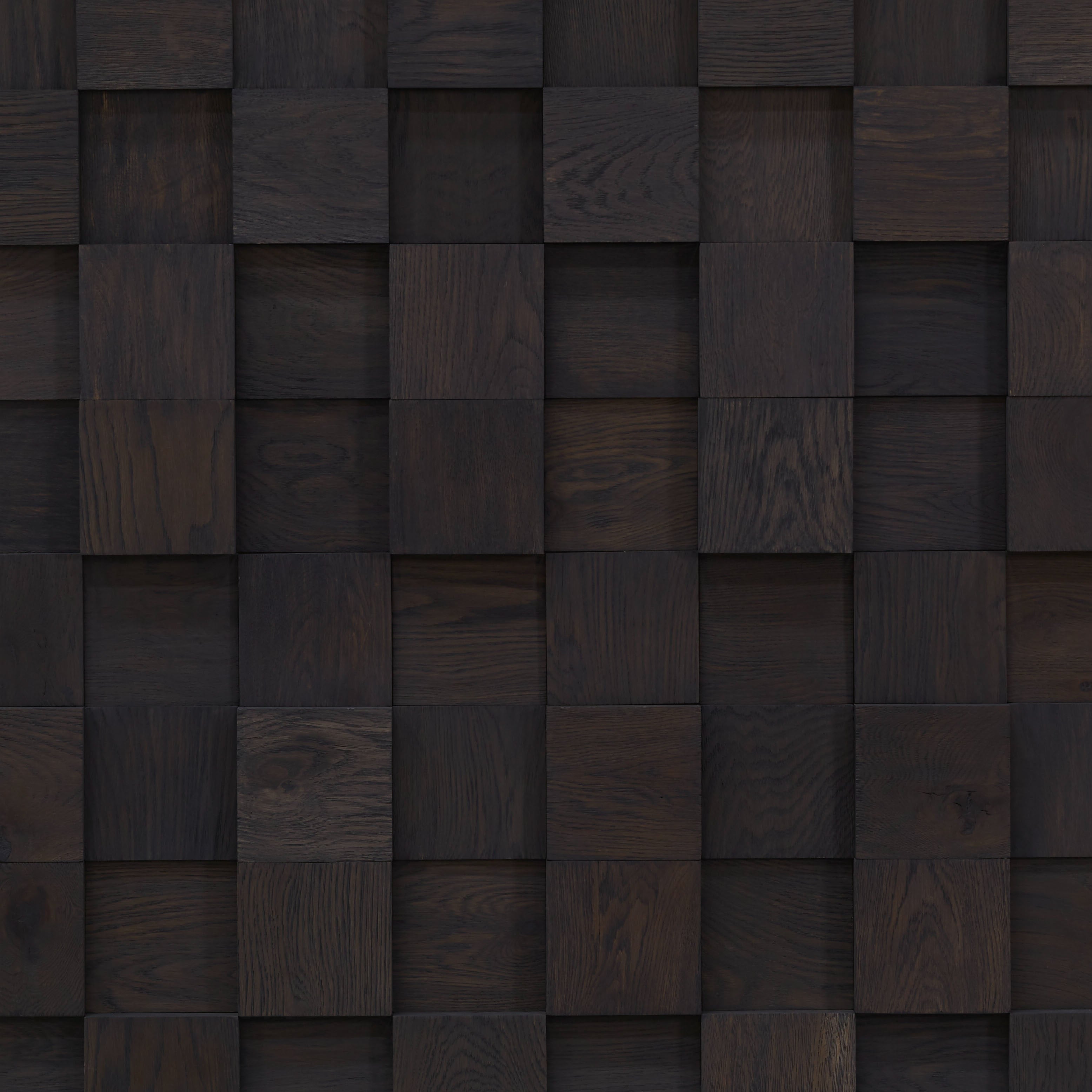duchateau celestio legno cobble oxford oak three dimensional wall natural wood panel light wire brush grey lacquer for interior use distributed by surface group international
