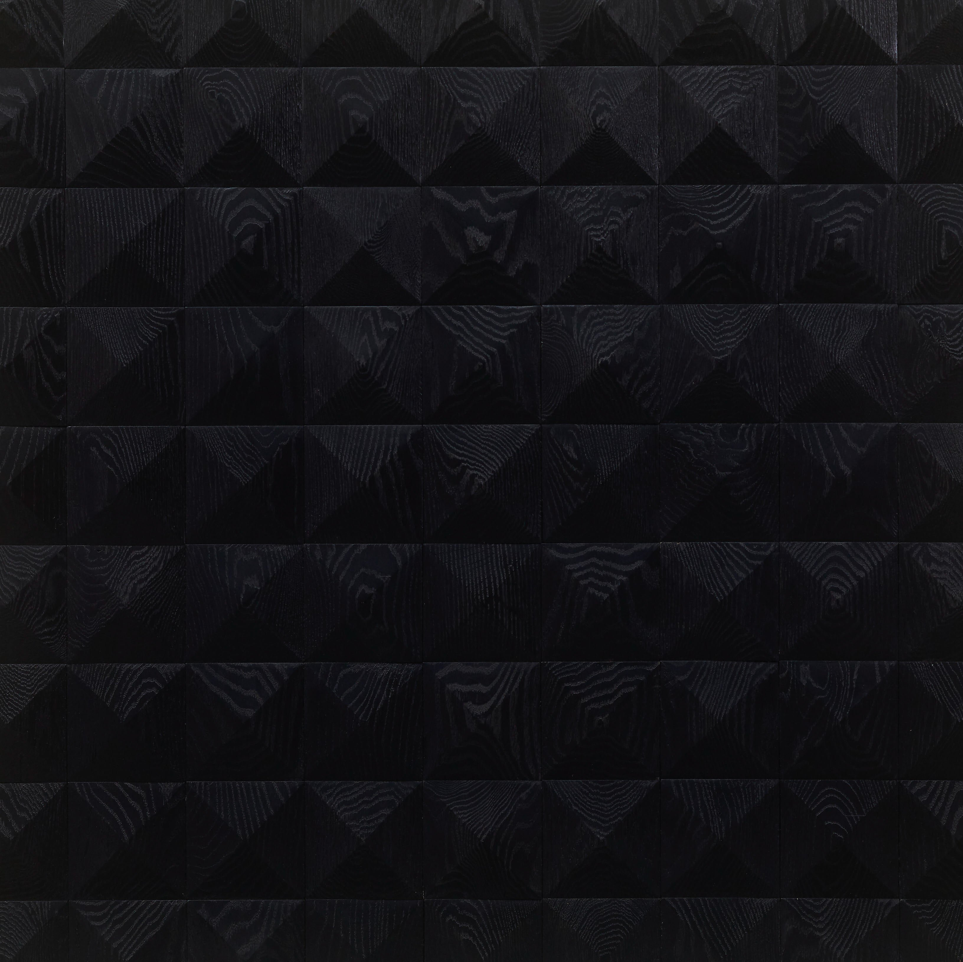 duchateau celestio legno pinnacle noir oak three dimensional wall natural wood panel light wire brush lacquer for interior use distributed by surface group international
