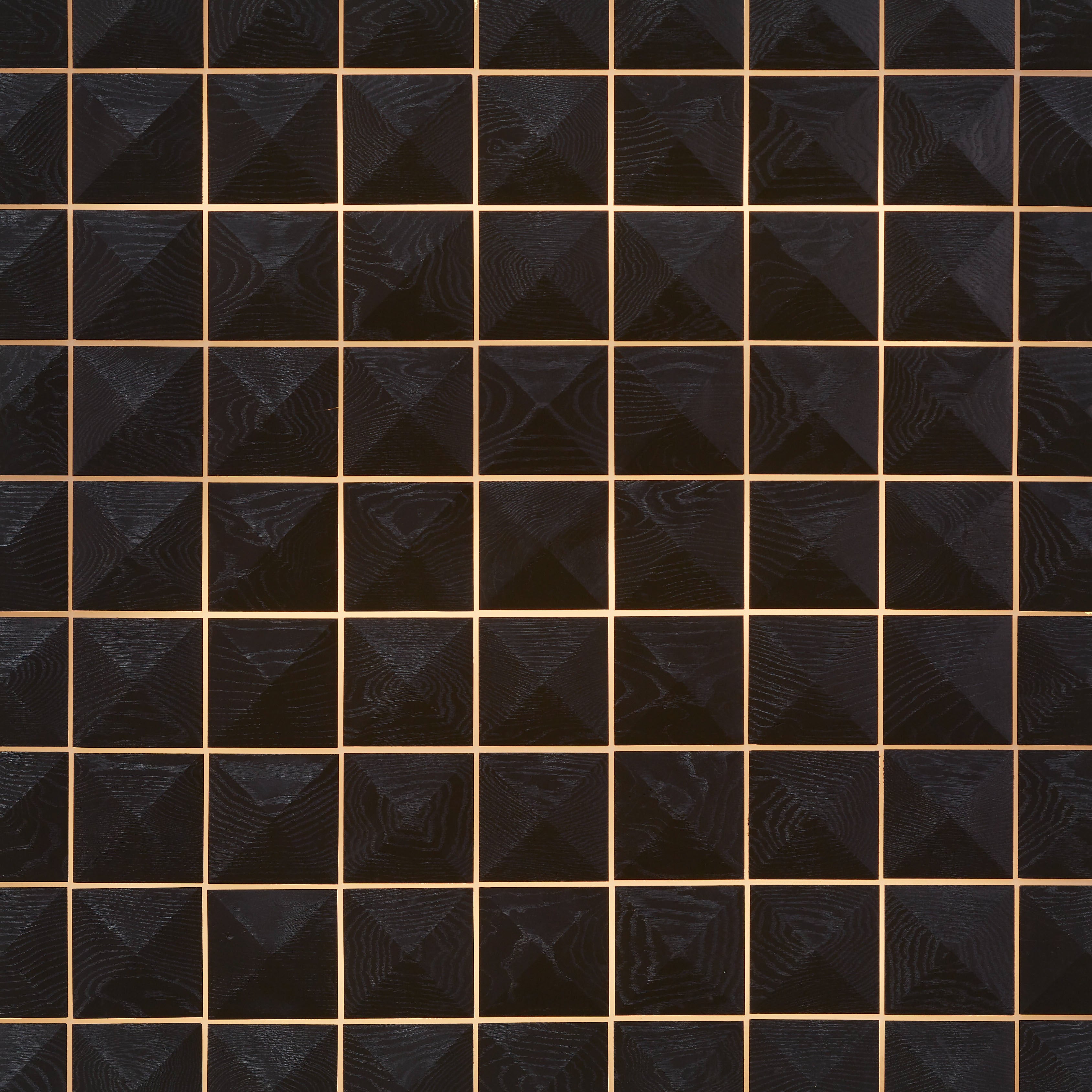 duchateau celestio pinnacle noir oak three dimensional wall natural wood panel light wire brush lacquer for interior use distributed by surface group international