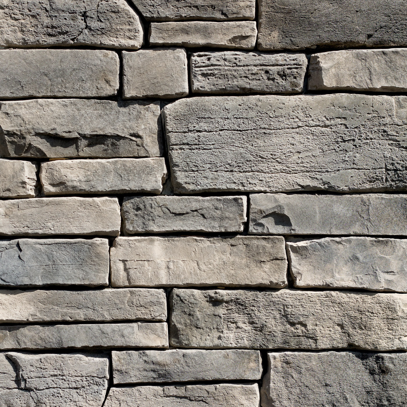 faux stone wall veneer flat quail grey weather ledge for outdoor and indoor wall by surface group dutch quality stone