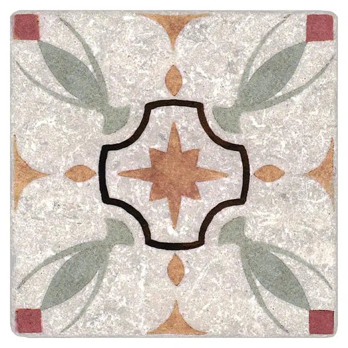 hermosa harvest simple carrara natural marble square shape deco tile size 12 by 12 inch for interior kitchen and bathroom vanity backsplash wall and floor wet areas distributed by surface group and produced by artistic tile in united states