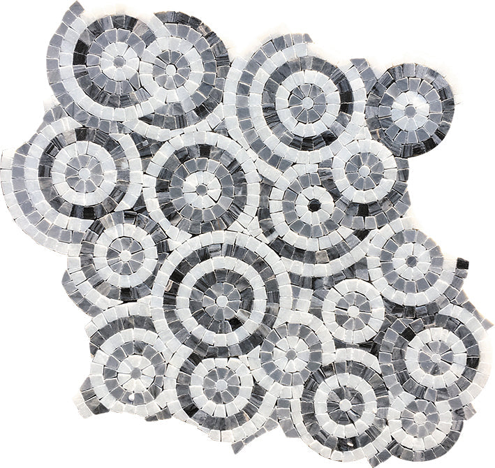 mir skalini artistic pietra floreale 02 wall and floor mosaic distributed by surface group natural materials