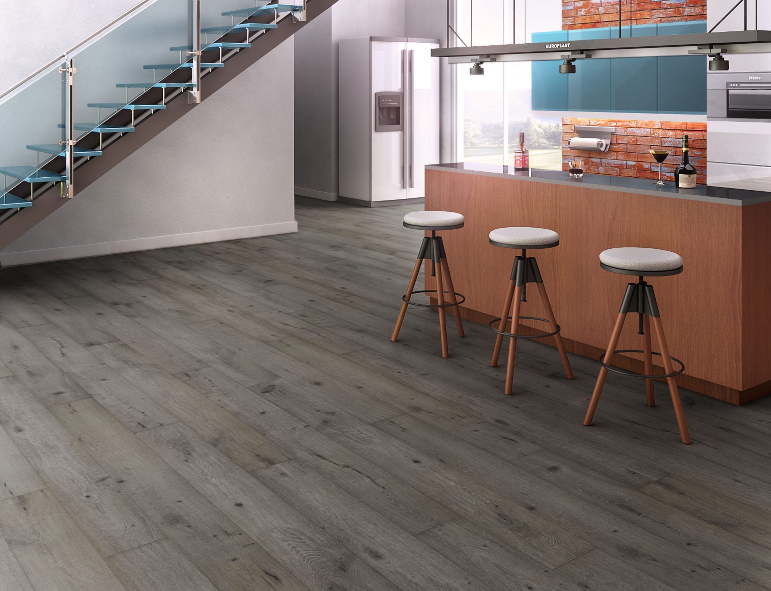 teka royal windsor german french white oak natural hardwood flooring plank carbonized golden distributed by surface group international