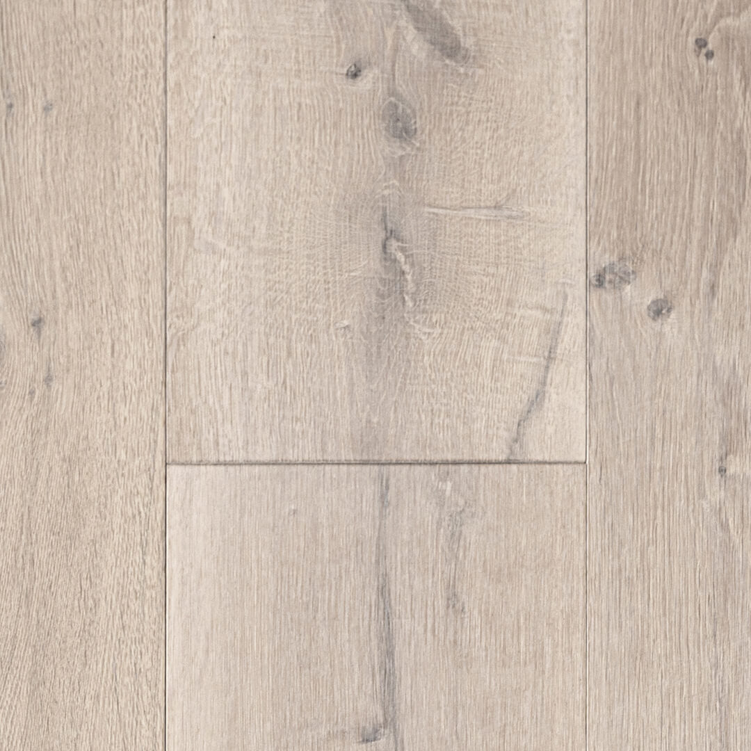 HERMITAGE: Tours White Oak Engineered Hardwood Plank (9"X24"-84"X⅝" | Wire Brush)
