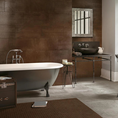 Metal tile and surface collection