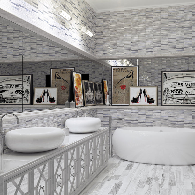 Cityscape – Colored Glass and Limestone and Marble and Quartzite collection
