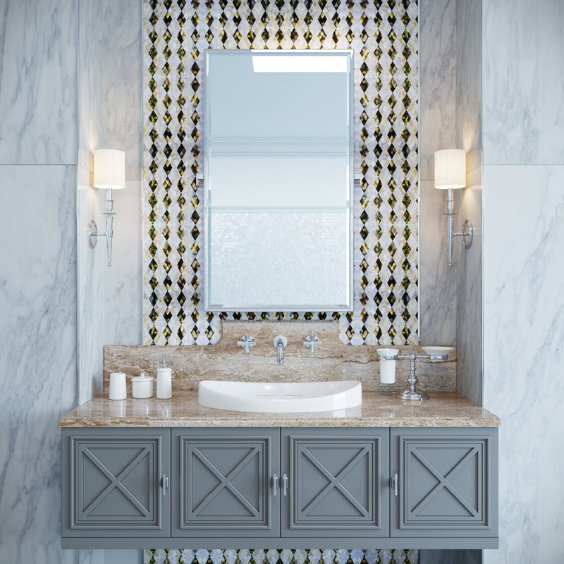 Jewels Of The Sea Natural Line Mosaic tile and surface collection