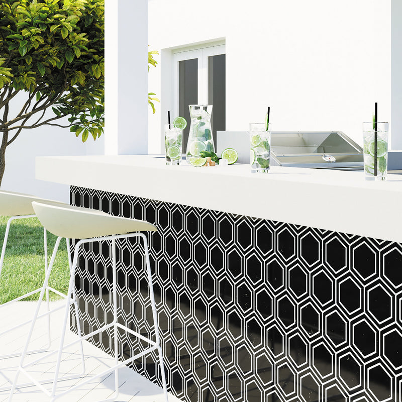 Tuxedo Park Natural Line Mosaic tile and surface collection