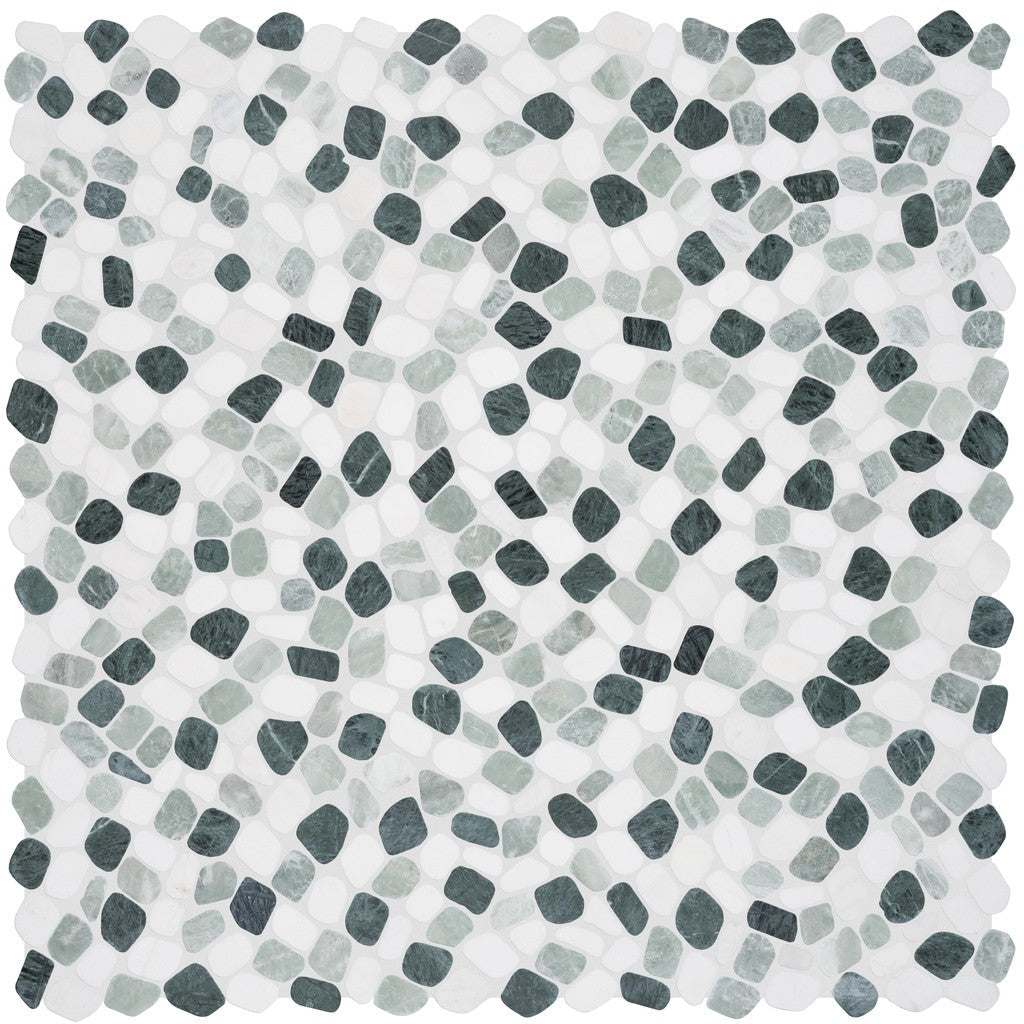 Cabana Jade Pebble Mosaic Tile collection image